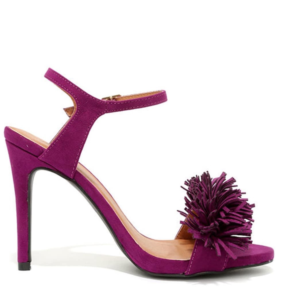 Elegant Magenta Women's Heels